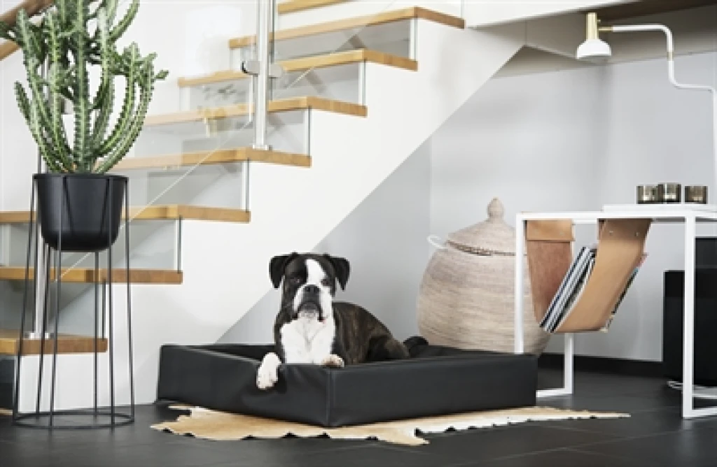 Bia Bed Orthopedische Hondenmand Zwart 85x70x15 cm - 1 stuk
