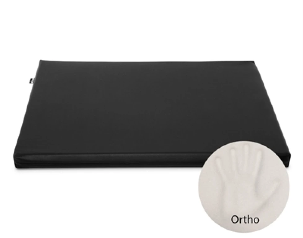 Bia Bed Orthopedisch Hondenkussen Zwart 73x50x5 cm - 1 stuk