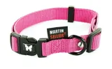 Martin Sellier Hondenhalsband Nylon Roze Verstelbaar 20-30 cm - 1 stuk