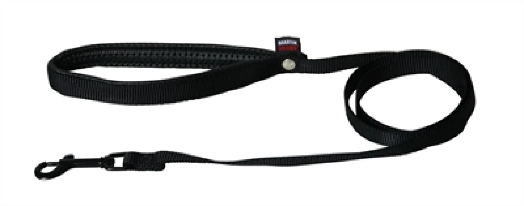 Martin Sellier Looplijn Nylon Zwart - 120 cm x 25 mm - 1 stuk