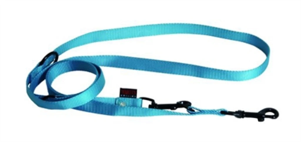 Martin Sellier Multipurpose Hondenriem Nylon Turquoise - 2m x 20mm (1 stuk)