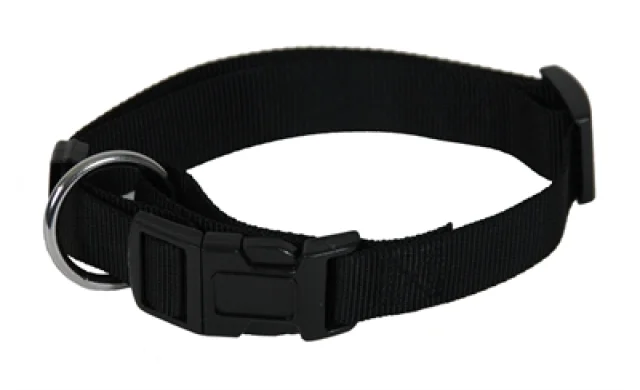 Martin Sellier Halsband Basic Nylon Zwart 25 Mmx45-65 Cm