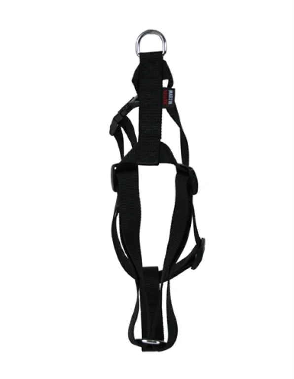 Martin Sellier Hondentuig Basic Nylon Zwart 1 stuk (25-35 cm)