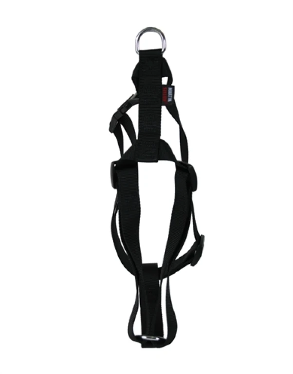 Martin Sellier Hondentuig Basic Nylon Zwart 50-70 cm (1 stuk)