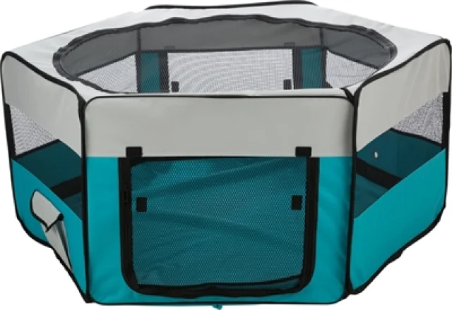 Trixie Puppy Ren Blauw Grijs 130X130X55 Cm