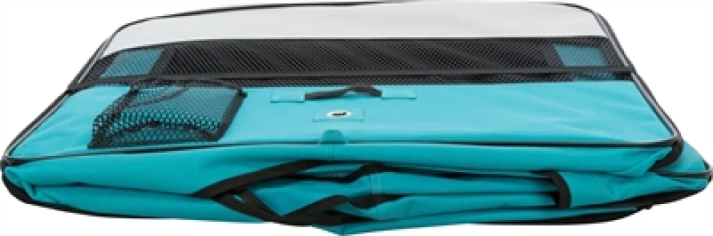 Trixie Puppy Ren Blauw Grijs 130x130x55 cm - 1 stuk