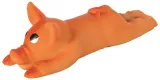 Trixie Latex Varken Hondenspeelgoed - Oranje - 13 cm - 1 stuk
