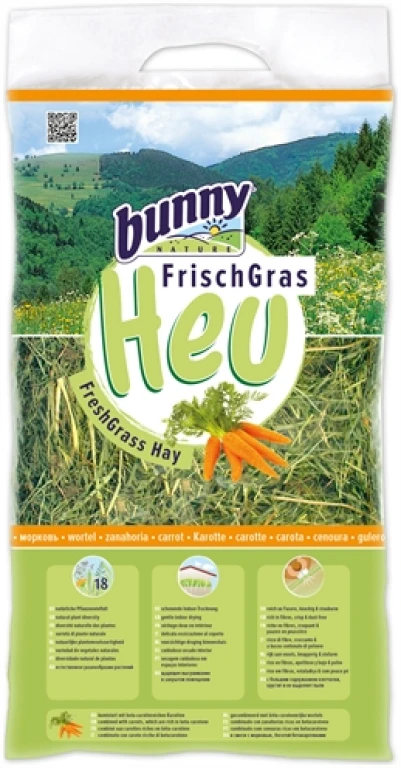 Bunny Nature Vers Gras Hooi met Wortel 500 Gr