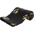 Trixie Beany Fleece Hondendeken Zwart 100x70 cm - 1 stuk