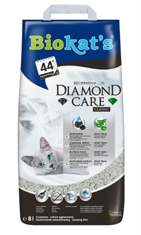Biokat'S Kattenbakvulling Diamond Care Classic 8 liter