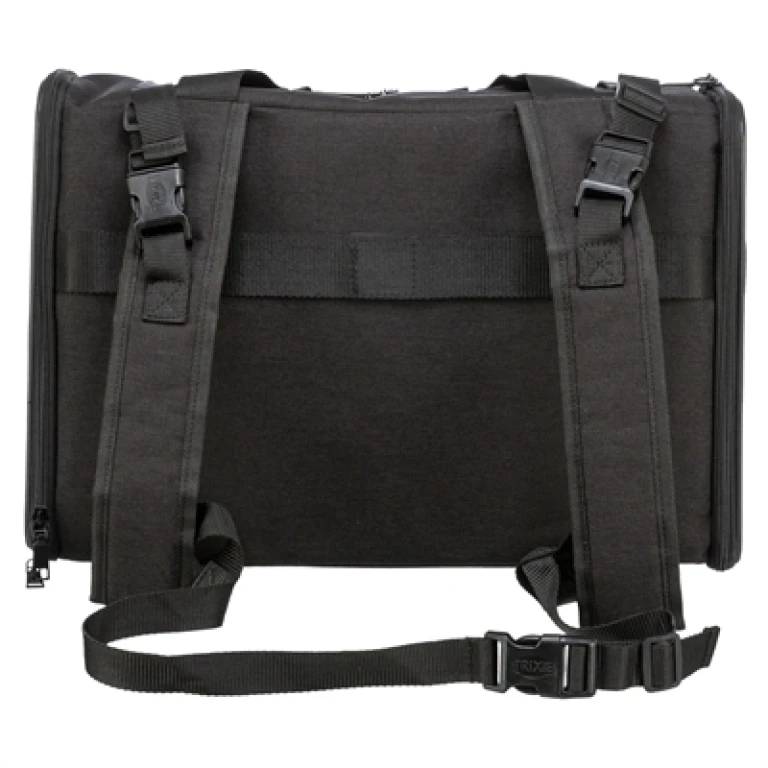 Trixie Huisdier Reismand Connor tot 8 kg Zwart/Blauw