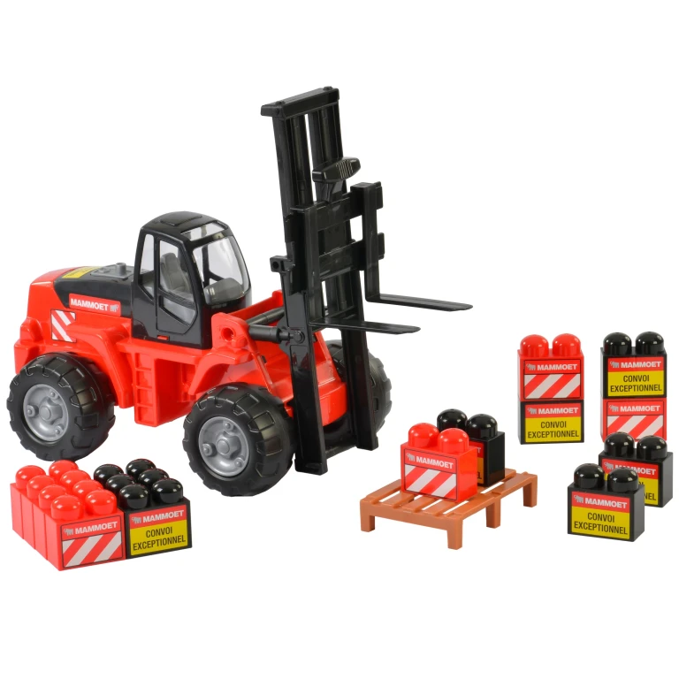 Mammoet Vorkheftruck met stenen - 1 stuk