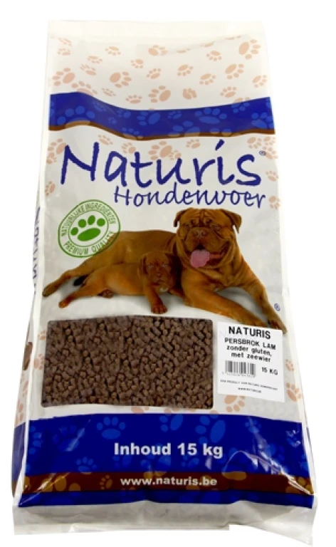 Naturis Hond Droogvoer Geperst Lam 15 kg