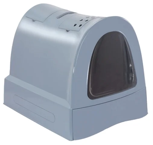 Imac Zuma kattenbak met schuiflade Blauw 56x40x42.5 cm