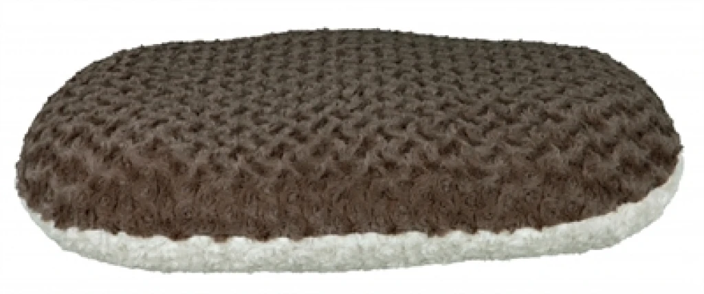 Trixie Ovaal Hondenkussen Kaline Grijs/Wit 70x47 cm - 1 stuk