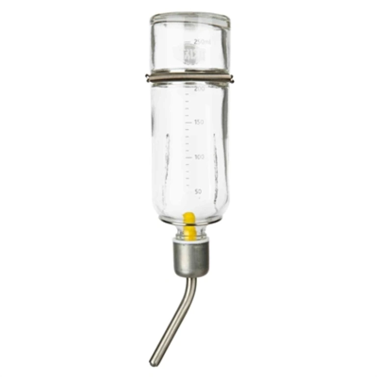 Trixie Drinkfles Glas voor Knaagdieren - 125 ml - 1 stuk