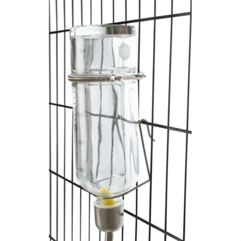Trixie Drinkfles Glas voor Knaagdieren - 125 ml - 1 stuk
