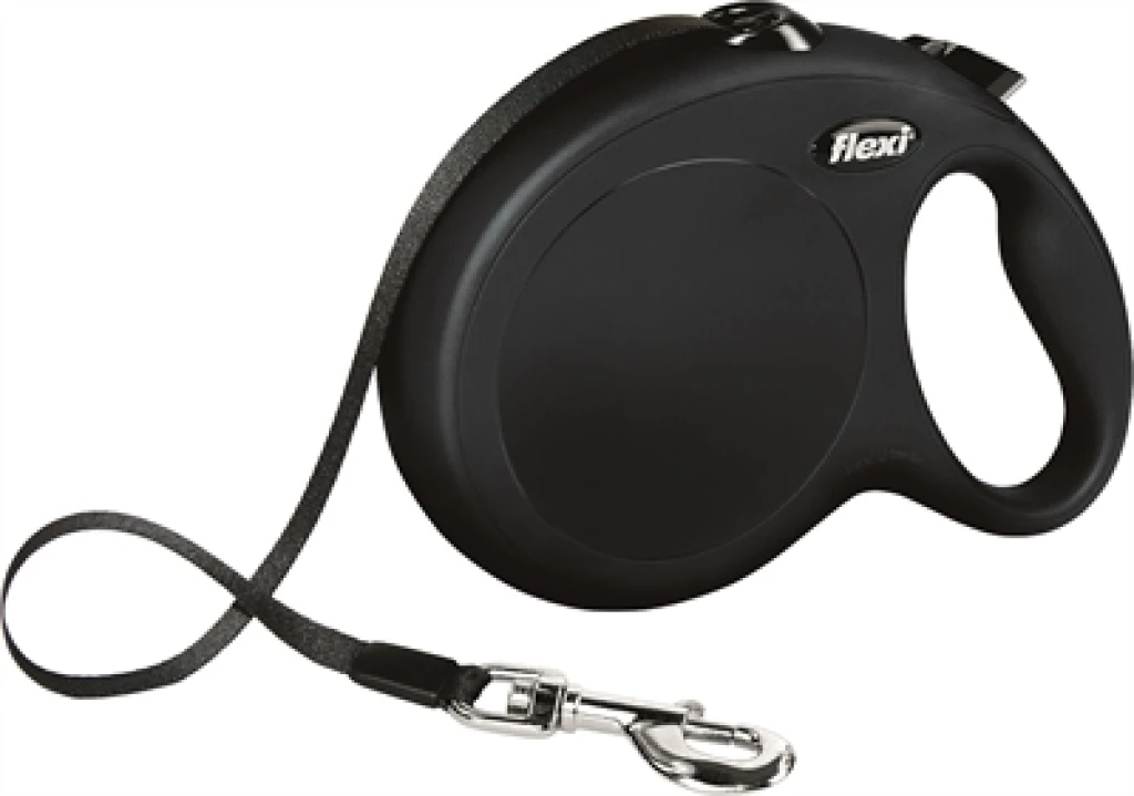 Flexi Rollijn Classic Tape Zwart L - 5m (1 stuk)