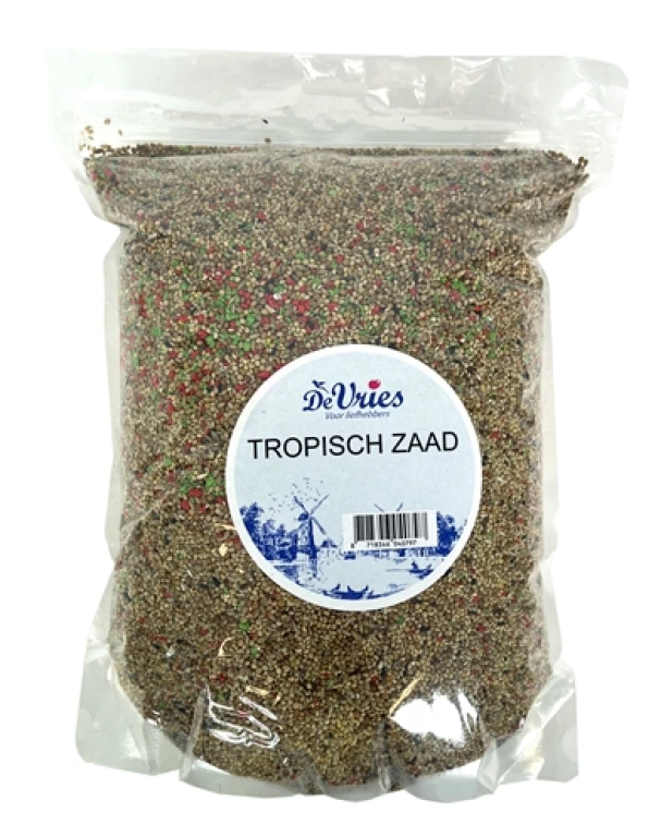 De Vries Vogelzaad Tropisch 2,5 kg