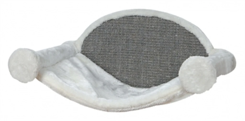 Kattenhangmat Wit/Grijs 54x28x33 cm