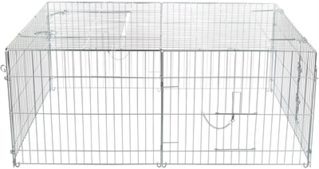 Trixie Knaagdierren met Dak Gegalvaniseerd Metaal 144x58x116 cm
