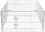 Trixie Natura Knaagdierren Met Dak Gegalvaniseerd Metaal 144X58X116 Cm