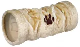 Trixie Kattentunnel Pluche Beige 22x22x60 cm - 1 stuk