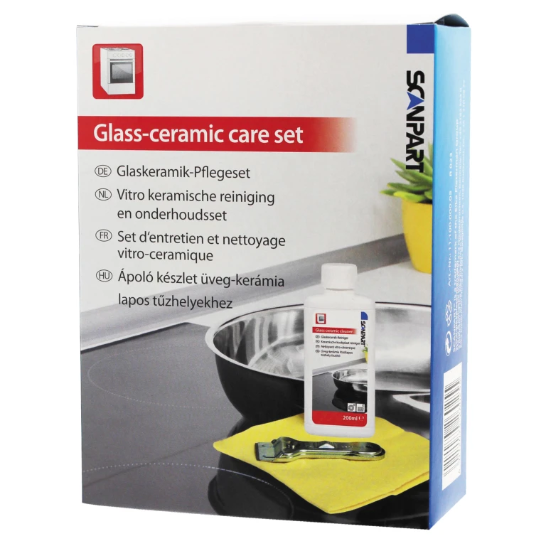 Scanpart Onderhoudsset Keramische Kookplaat 200 ml - 1 stuk