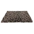Martin Sellier Vetbed Luipaardprint Zwart / Beige 50x75 cm - 1 stuk
