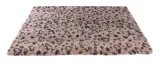 Martin Sellier Vetbed Luipaardprint Zwart/Beige 75x100 cm - 1 stuk