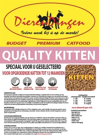 Budget Premium Brok Kat Kitten 15 Kg