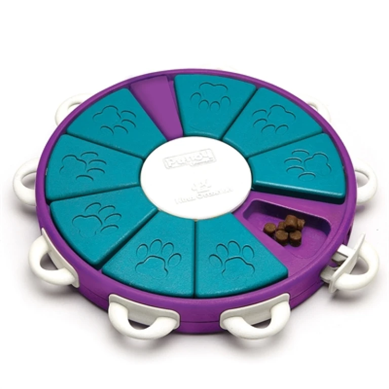 Nina Ottosson Dog Twister Hondenspeelgoed - Paars/Blauw - 1 stuk