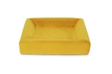 Bia Bed Royal Fluweel Overtrek Hondenmand Oker Bia-50 60X50X12 Cm