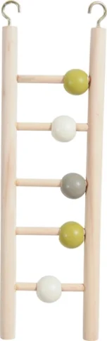 Zolux Ladder Hout 5 Treden Met Kralen 1X7X23.5 Cm