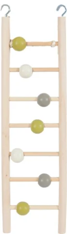 Zolux Ladder Hout 7 Treden Met Kralen 1X8.5X35 Cm