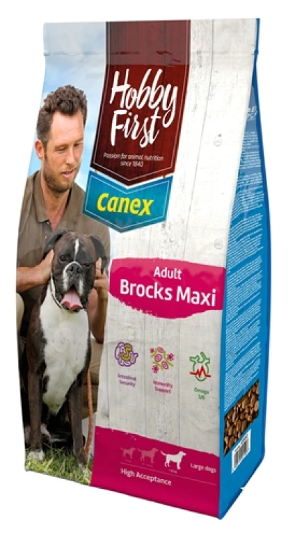 Hobbyfirst Canex Hond Droogvoer Adult Brocks Maxi 12 kg