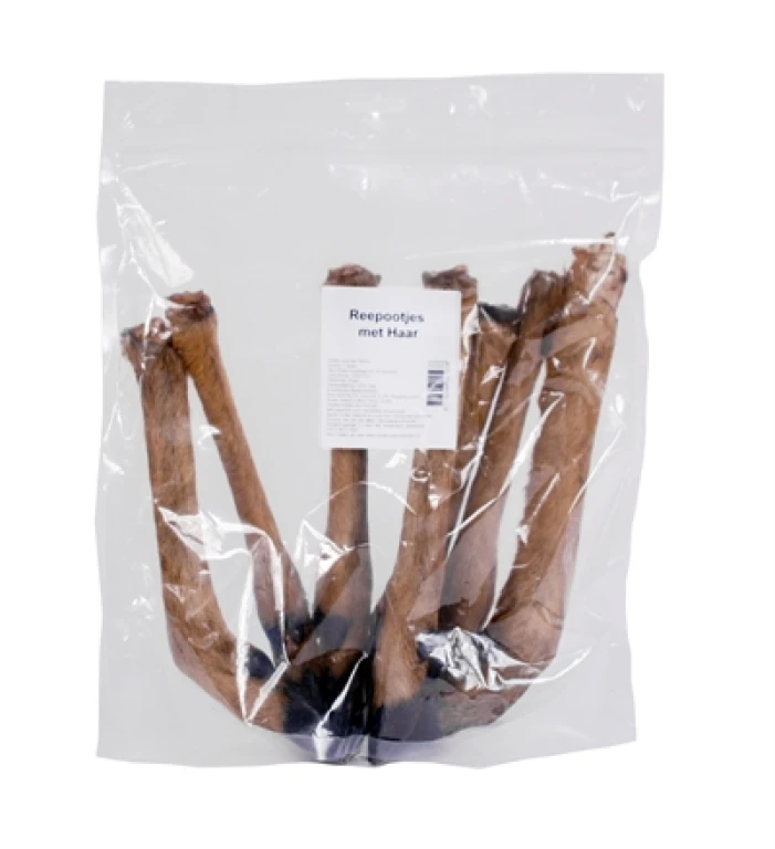Hondensnacks Reeenpoot met Haar - Set van 7 stuks