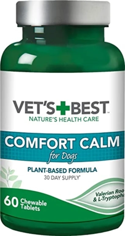 Vets Best Comfort Calm Voedingssupplement Hond - 60 tabletten