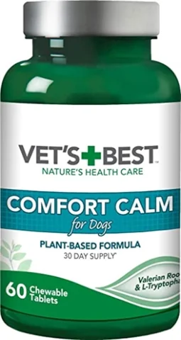 Vets Best Comfort Calm Hond 60 Tbl