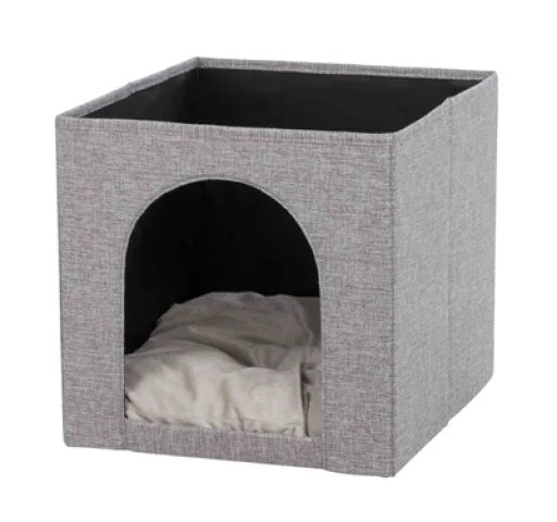 Trixie Kattenmand Iglo Ella Grijs 33X33X37 Cm