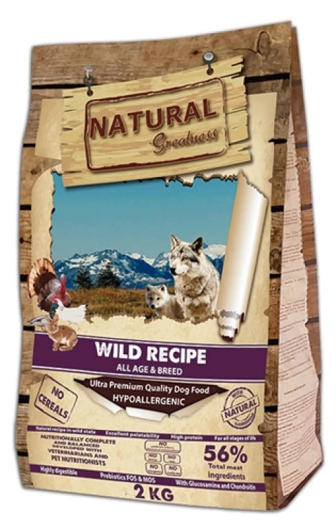 Natural Greatness Hond Droogvoer Wild Recipe 2 kg