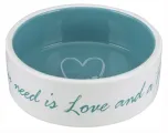 Trixie Voerbak Pets Home Petrol - Keramiek - 20 cm - 1 stuk