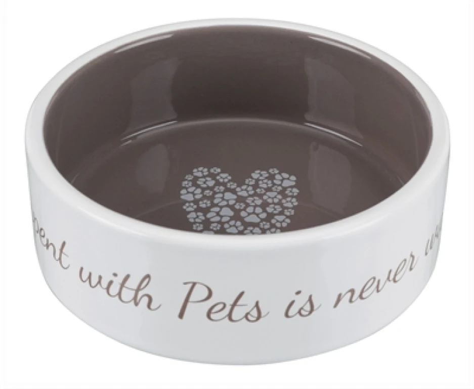 Trixie Voerbak Pets Home Taupe 20 cm - 1 stuk