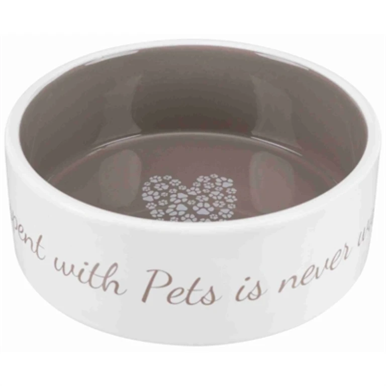 Trixie Voerbak Pets Home Taupe 20 cm - 1 stuk