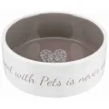 Trixie - Voerbak - Pets Home Taupe - 20 cm