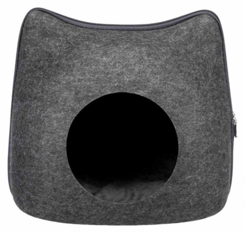 Trixie Kattenmand Relax Iglo Grijs - 38x37x35 cm - 1 stuk
