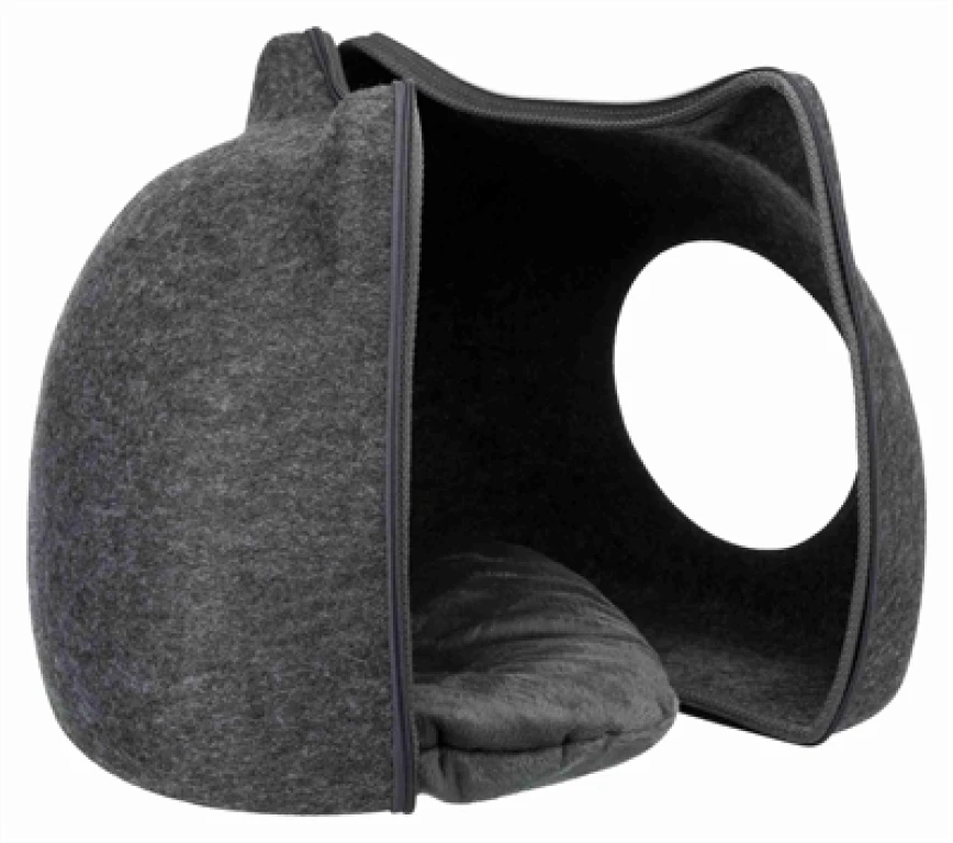 Trixie Kattenmand Relax Iglo Grijs - 38x37x35 cm - 1 stuk