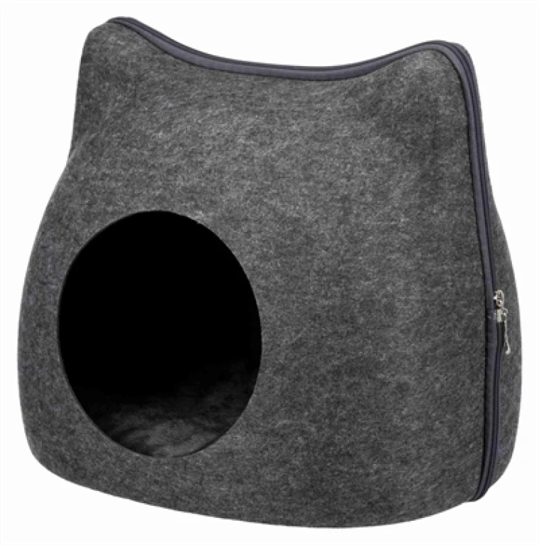 Trixie Kattenmand Relax Iglo Grijs - 38x37x35 cm - 1 stuk