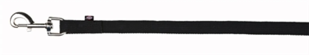 Trixie Sleeplijn Singelband Zwart - 15m x 20mm (1 stuk)