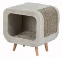 Trixie Alicia Relax Huis Lichtgrijs/Grijs Gemeleerd - 48x48x38 cm